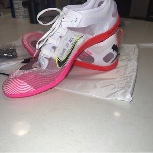 Nike Zoom Victory XC Track Pink/black/white Mens Size 9.5 Women Size 11.5